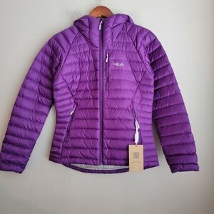 Rab Microlight Alpine Down Jacket size S NWT